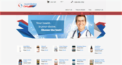 Desktop Screenshot of healthonlinecart.com